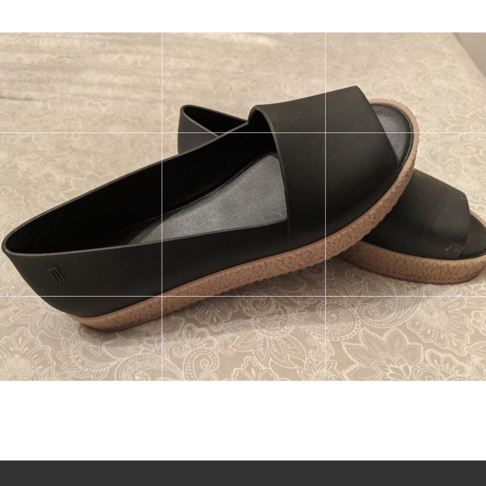 Melissa slip on wedges